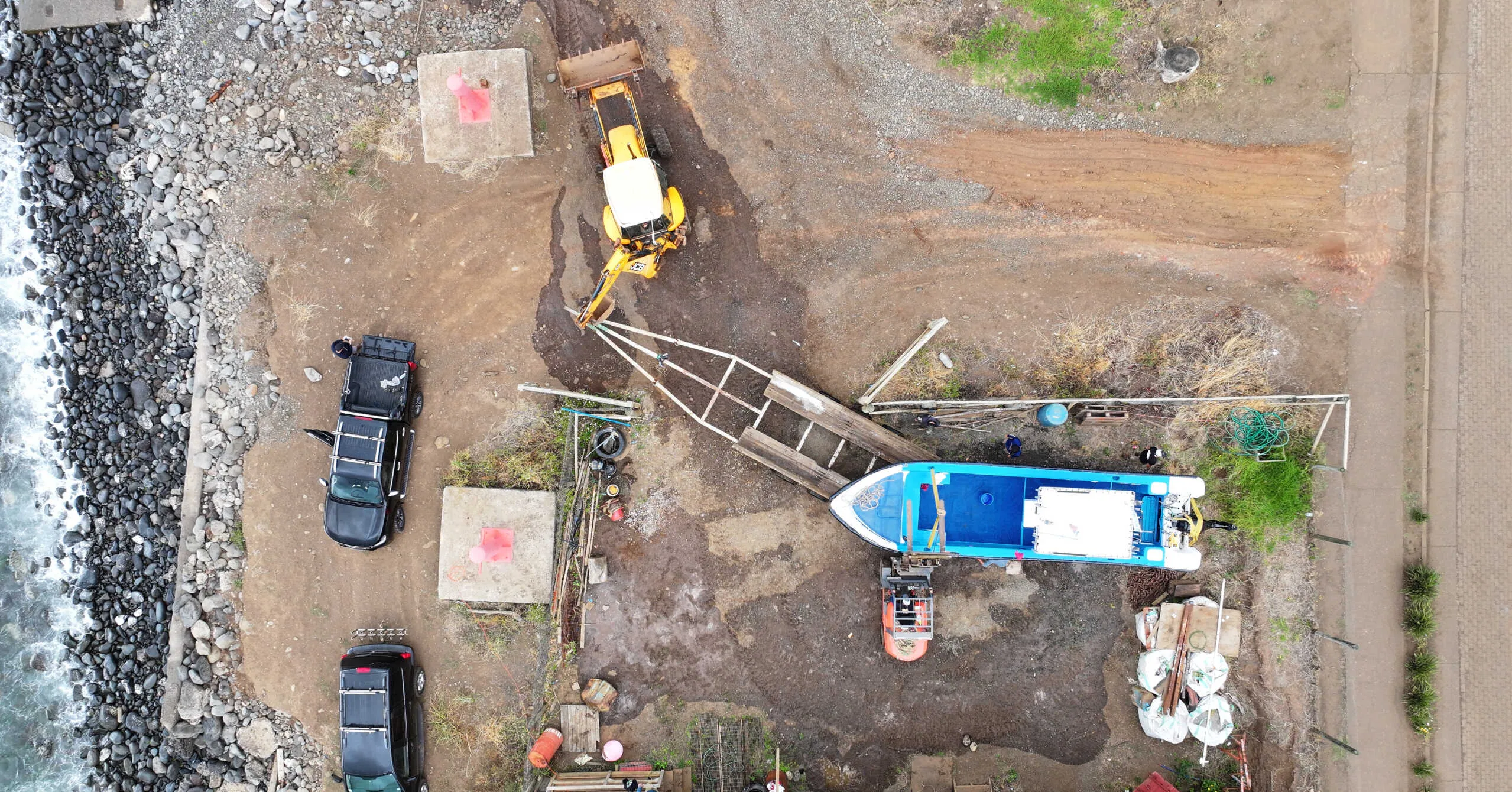 Construcción en Robinson Crusoe